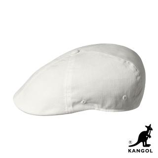 【KANGOL】504 RIPSTOP 鴨舌帽(白色)