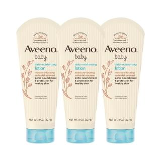 【Aveeno 艾惟諾】嬰兒燕麥保濕乳3入組(227gx3_嬰兒乳液)