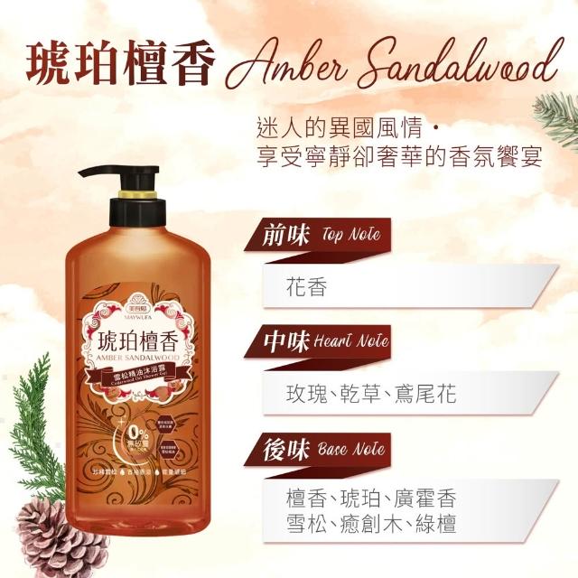 【美吾髮】香水系列pH5.5玻尿酸植萃沐浴乳700ml_2入(多款任選/2倍玻尿酸/無矽靈/新升級/小蒼蘭/玫瑰/涼感)