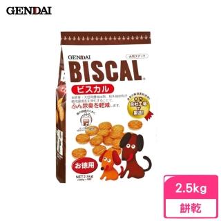 【GENDAI 現代】BISCAL 必吃客除臭餅 2.5kg(500gX5袋)