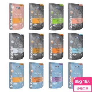 【德國Dr.Clauder克勞德博士】嚴選貓用機能主食餐包85g*16包