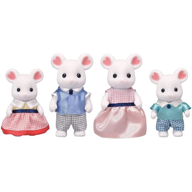 【森林家族】棉花糖鼠家庭組(Sylvanian Family)