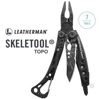 【Leatherman】Skeletool TOPO 工具鉗-等高線圖款(#832755)