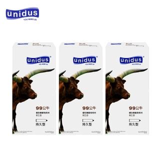 【unidus】優您事 動物系列保險套-99公牛-持久型 12入(12入*3盒)