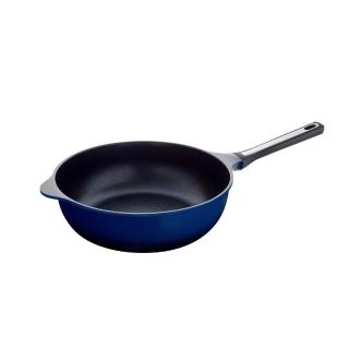 【Arnest】Bellfina鑽石極輕化平底深型不沾炒鍋-28cm(三色任選一/不沾鍋 /瓦斯爐及電磁爐款任選一)