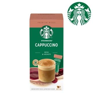 【STARBUCKS 星巴克】星巴克特選系列-卡布奇諾咖啡(4入/盒)