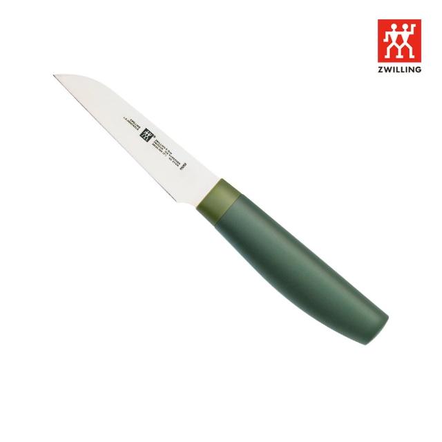 【ZWILLING 德國雙人】Now S蔬果刀/削皮刀8cm-3色任選/新舊包裝隨機出貨(德國雙人牌集團官方直營)