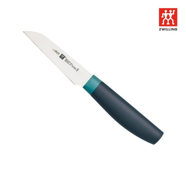 【ZWILLING 德國雙人】Now S蔬果刀/削皮刀8cm-3色任選/新舊包裝隨機出貨(德國雙人牌集團官方直營)