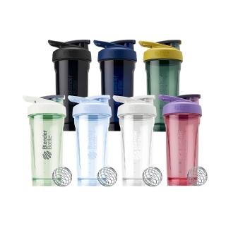 【Blender Bottle】〈Strada Tritan〉按壓式防漏搖搖杯828ml SGS認證(BlenderBottle/運動水壺/搖搖杯)