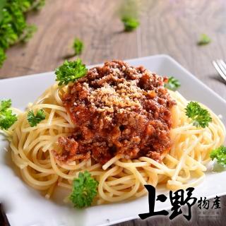 【上野物產】米蘭名店味 黑胡椒醬佐義式圓麵 x12包(麵體+醬料包 310g土10%/包)