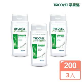 【Tricovel 萃康髮】醫護推薦 賦活養髮首選(洗髮乳200ml*3)