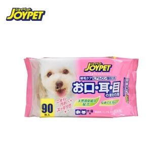 【JOYPET 寵倍家】眼、耳、口周圍濕紙巾（犬貓用）90 入