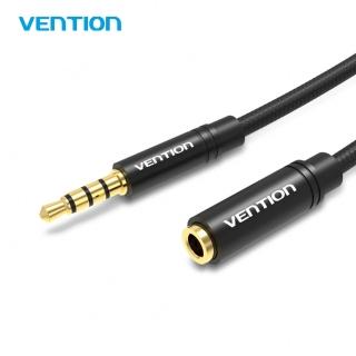 【VENTION 威迅】BHB系列 3.5mm 公對母音頻延長線(2M)