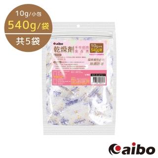 【aibo】aibo 台灣製 10公克 手作烘焙食品級玻璃紙乾燥劑-5袋(540g/袋)