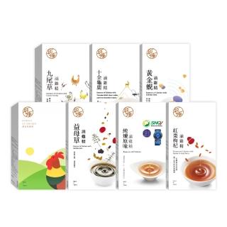【純煉】全口味滴雞精60mlx10入x1盒(任選：原味/紅棗枸杞/九尾草/十全龜鹿/黃金蜆/膠原/益母草)