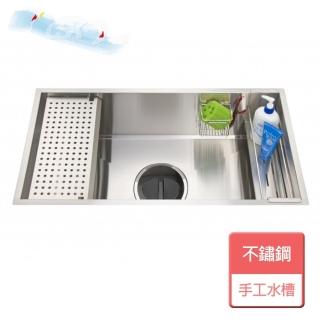 【CSK 稚松】不鏽鋼水槽-F系列-無安裝服務(CSKF8446)