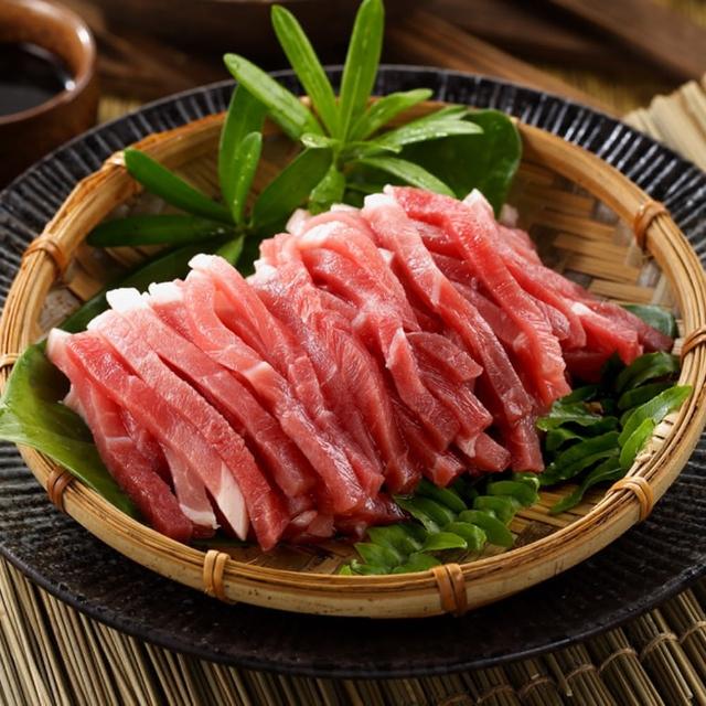 【有心肉舖子】放心豬-後腿肉絲-300g(產銷履歷)