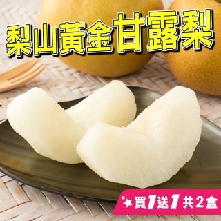 【台灣紅-中秋禮盒】超大規格-黃金爆漿梨(五顆/5.5斤裝/禮盒*2盒)