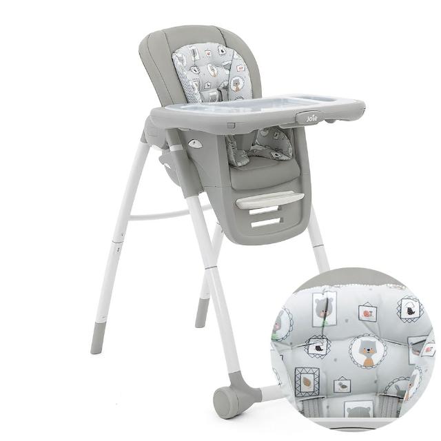 【Joie官方旗艦】multiply 6in1成長型多用途餐椅+比得兔吸盤餐盤+湯叉餐具組(兒童餐椅/學習餐椅/兒童椅)