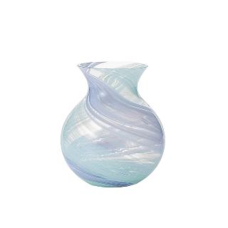 手作花露滴花瓶-淡藍色