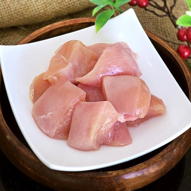 【有心肉舖子】冷氣雞-去皮胸肉切丁-300g(產銷履歷)