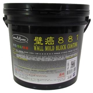 【decorMaster】壁癌881-4kg(壁癌漏水潮濕發霉)