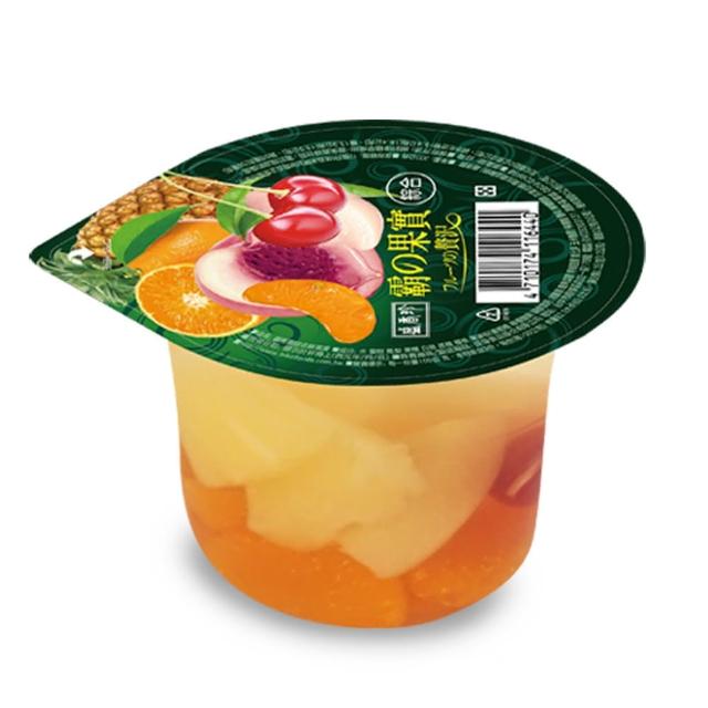 【盛香珍】霸果實鮮果凍系列300gX6杯入(蜜柑/白桃/綜合/白葡萄-4種口味可選)