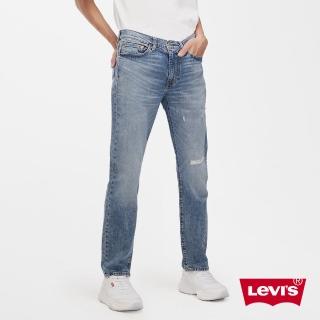 【LEVIS】男款 514低腰合身直筒牛仔褲 / 作舊刷白微磨損工藝 / 天絲棉 / 彈性布料-人氣新品