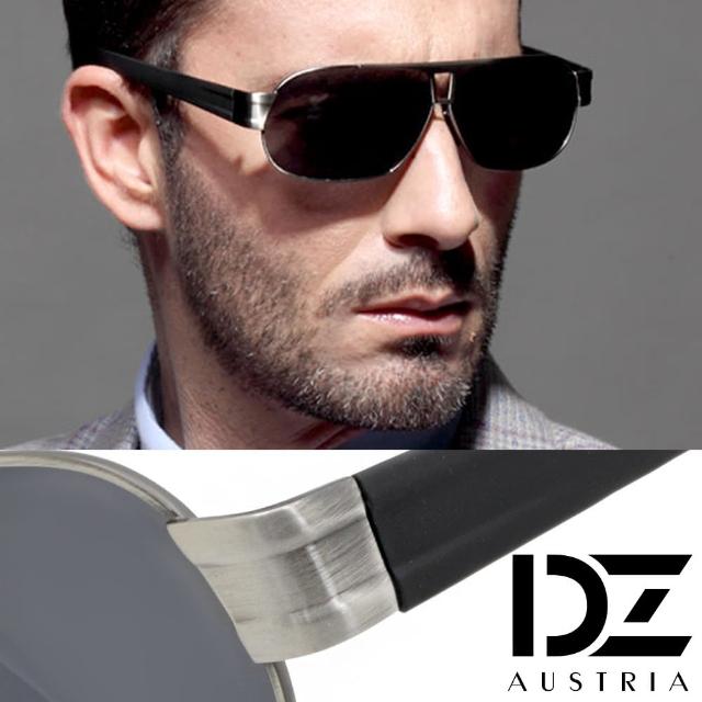 DZ【DZ】UV400防曬偏光太陽眼鏡墨鏡-爵士T調(槍框灰片)