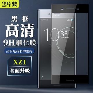 SONY XZ1 保護貼 防刮防爆 最高CP值二入(SONY XZ1 鋼化膜 保護貼 SONYXZ1)