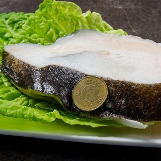 【低溫快配-鮮綠生活】嚴選鮮切大比目魚切片(250g/片 共6片-凍)