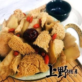 【上野物產】醇香麻油猴頭菇 麻油口味 x2包(300g土10%/包)