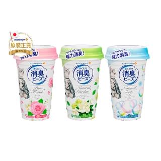 【Unicharm Pet清新消臭】貓盆消臭粒450ml(消臭力/貓砂除臭/消臭大師)