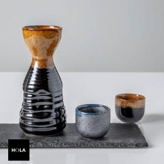 【HOLA】日本清酒杯 金茶流