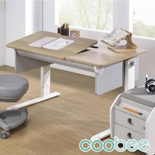 【SingBee 欣美】coobee L型板成長機能桌-120cm桌板(兒童書桌/實木兒童書桌/可升降書桌/兒童成長桌/台灣製)
