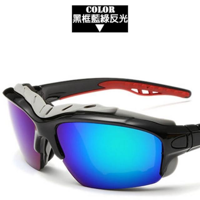 【OT SHOP】太陽眼鏡 偏光墨鏡 運動款 J49(抗UV400 全包覆設計 防風止汗條)