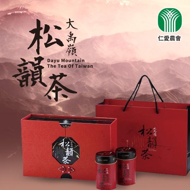 【仁愛農會】大禹嶺松韻茶禮盒-100gx3罐-盒(禮盒組)