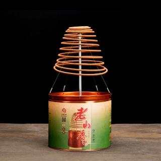 【富山檀香】招財淨業除穢老山檀福氣組(盤香.五路財神香.拜拜香)