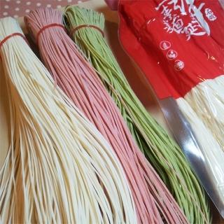 【石碇許家】三色手工麵線(450g)