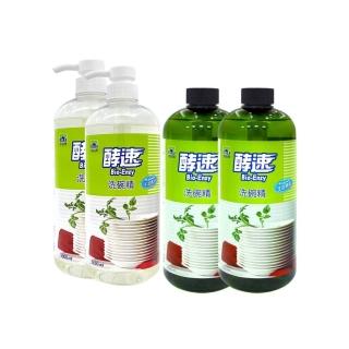 【多益得】酵速洗碗精1000ml_4入組