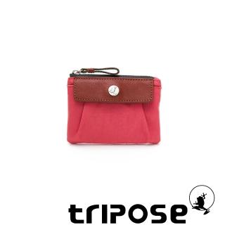 【tripose】MIN鑰匙零錢包(晨曦紅)