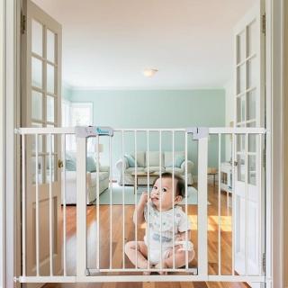【YODA】第二代雙向自動關門安全防護兒童門欄(嬰兒 兒童 安全 門欄 柵欄 圍欄)