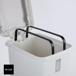 【HOLA】雙蓋垃圾桶20L
