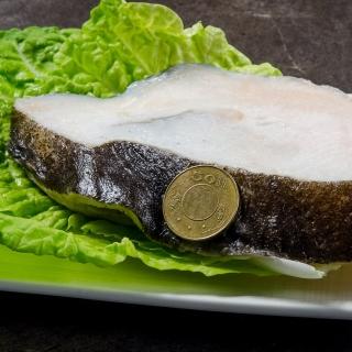 【低溫快配-鮮綠生活】嚴選鮮切大比目魚切片(250g±10%/片 共8片 -凍)