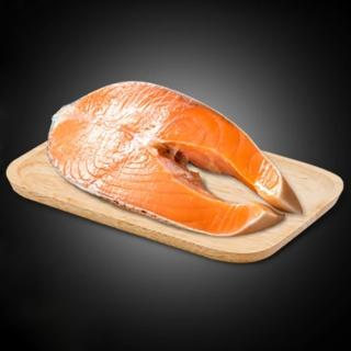 【低溫快配-鮮綠生活】智利頂級鮭魚切片(220g±10%/包 共14包『momo老饕美味標章』 認證 -凍)