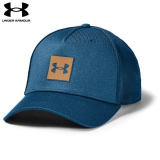 【UNDER ARMOUR】UA 男 棒球帽 網帽_1351416-581(石墨藍)