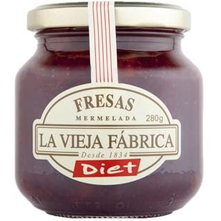 【LA VIEJA FABRICA】拉薇卡草莓果醬-無添加精製糖280g(台灣總代理原瓶原裝進口)