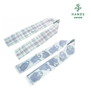 【TOKYU HANDS 台隆手創館】日本製涼感圍巾附保冷劑 格紋紅/企鵝藍