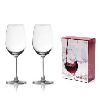 【Ocean】麥德遜紅酒杯425ml(2入禮盒組)