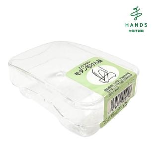 【TOKYU HANDS 台隆手創館】肥皂盒(透明/白色)